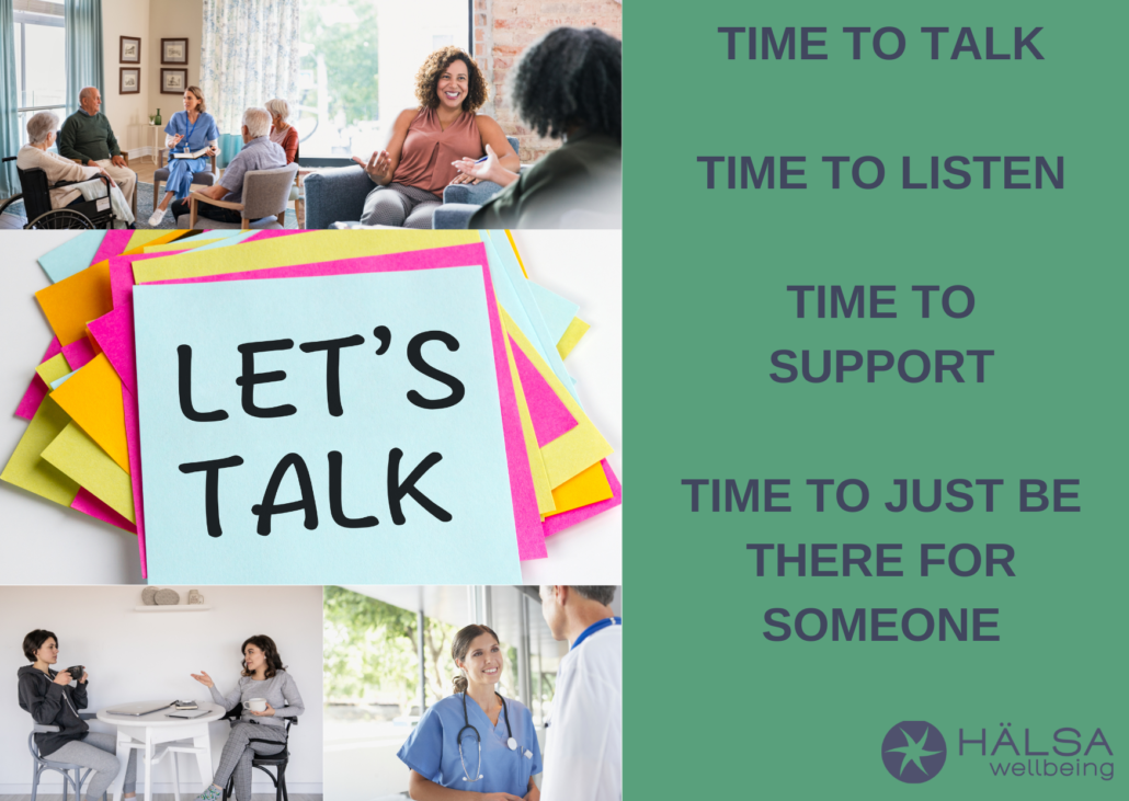 Halsa Wellbeing Time to Talk