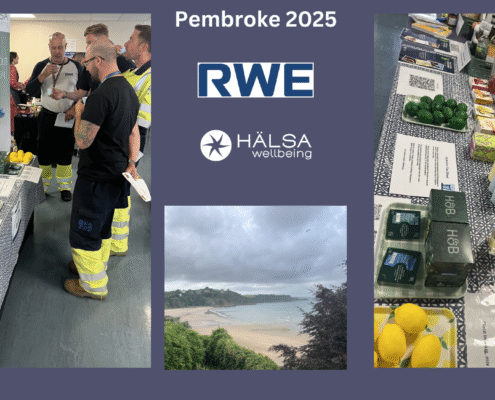 Hälsa Wellbeing supporting Pembroke PowerStation