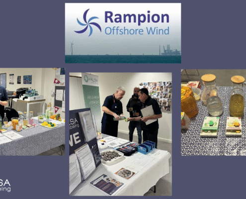 Hälsa Wellbeing at RWE_UK at Rampion Wind Farm