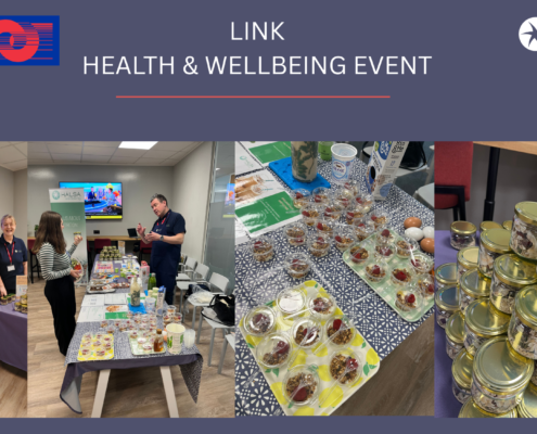 Heathy start to the day @ LINK