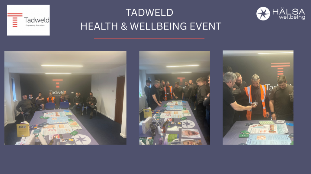 Halsa Wellebing supporting Tadweld
