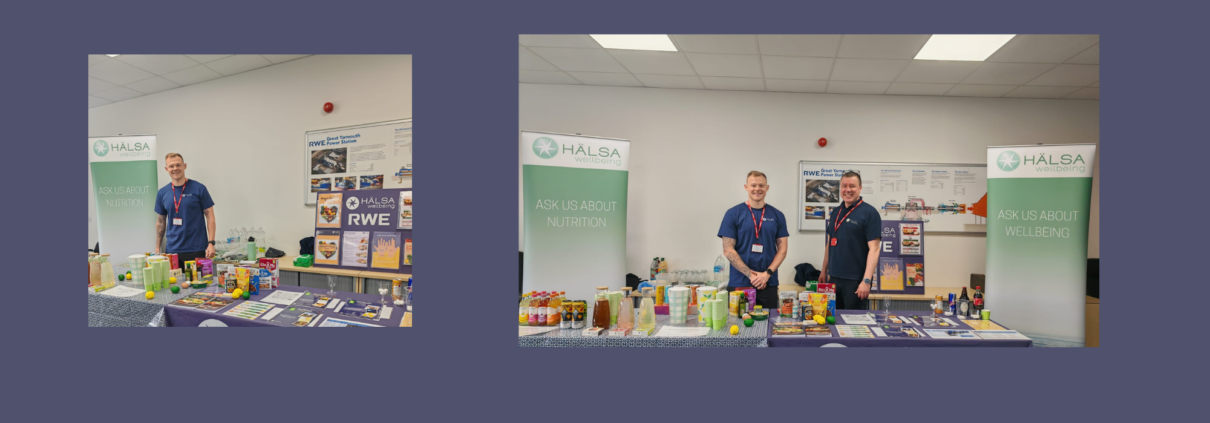 Halsa wellbeing support RWE Great Yarmouth