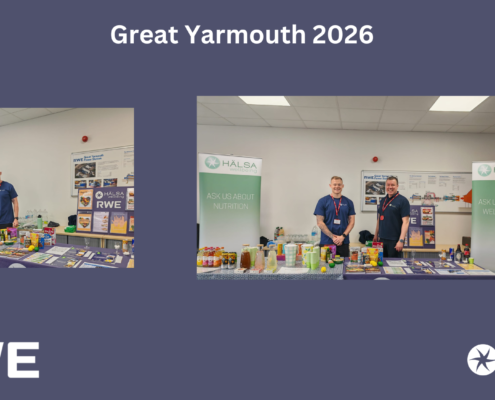 Halsa wellbeing support RWE Great Yarmouth