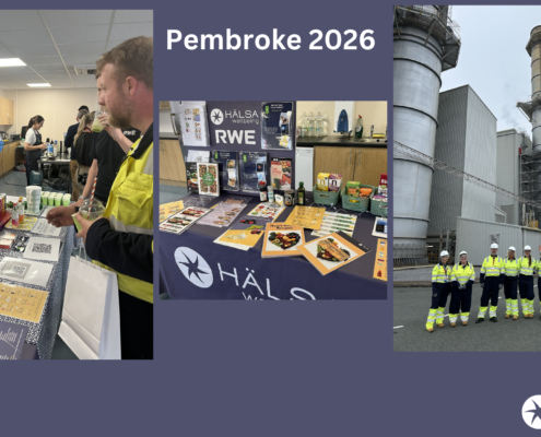 Halsa Wellbeing support RWE Pembroke 2026